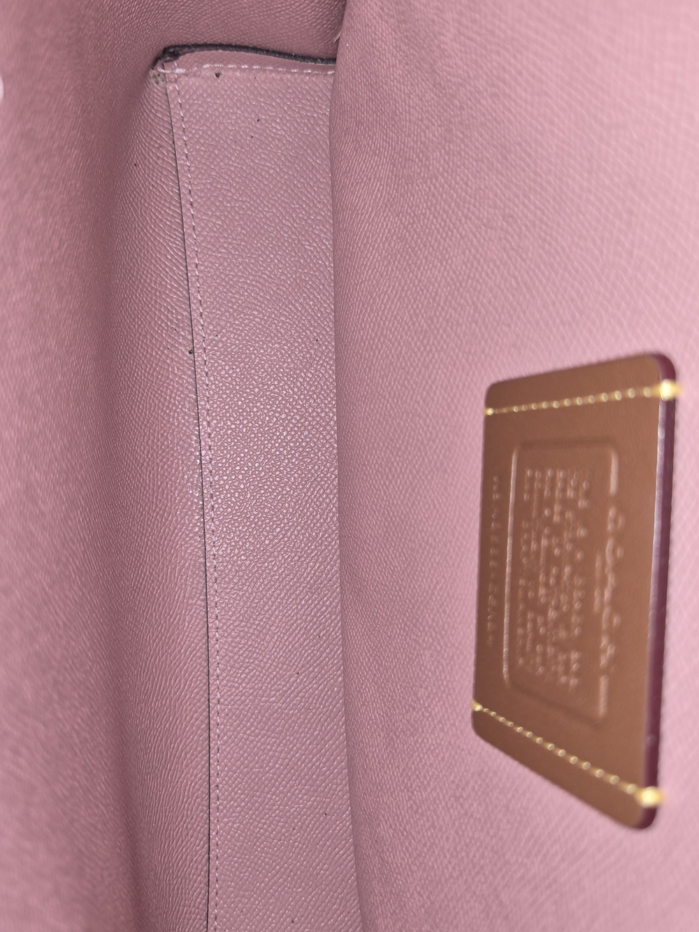 Coach Mollie 25 Powder Pink with Flower Charm 2026 Release - Picture 4 of 6